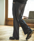 MR.OLIVE/RETRO POLYESTER TWILL / EASY TWO PLEATS STA-PREST WIDE PANTS ミスターオリーブ/レトロポリエステルツイル/イージースタプレストワイドパンツ